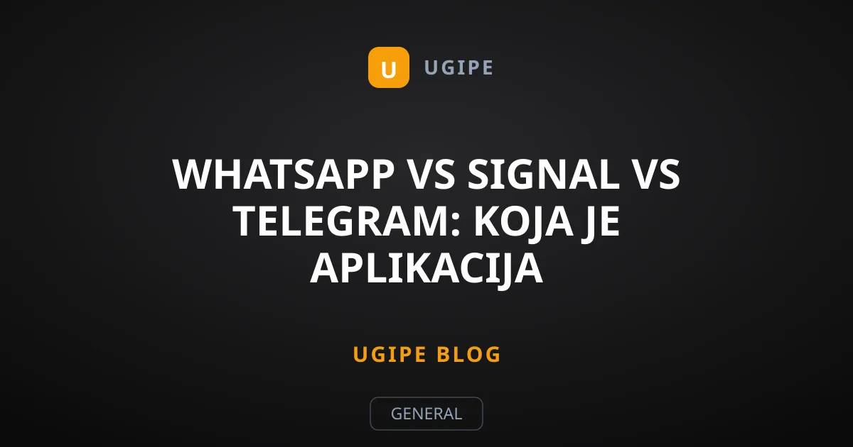 WhatsApp vs Signal vs Telegram: Koja je aplikacija najsigurnija?